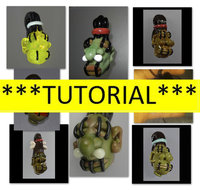 TUTORIAL - How to make a lampwork glass Shrunken Head