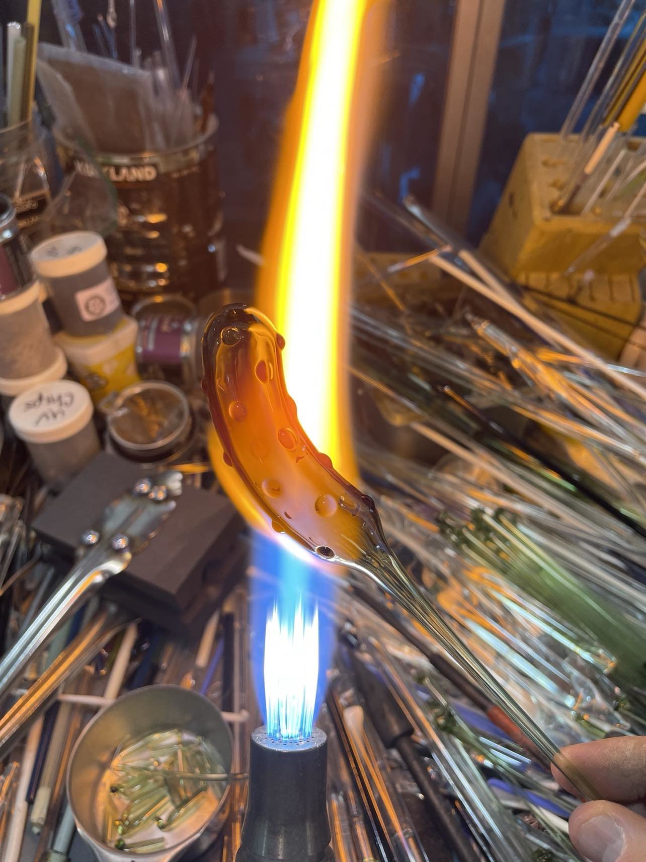 Glass Christmas Pickle Ornament